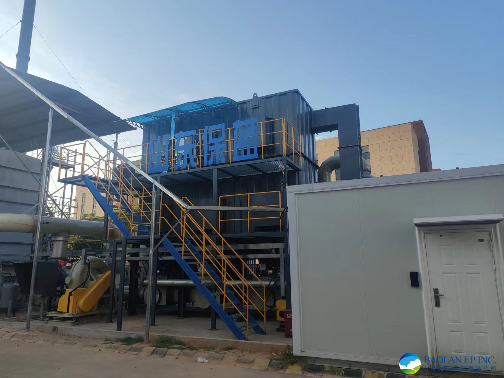 Baolan has completed the tail gas transformation of a pharmaceutical factory