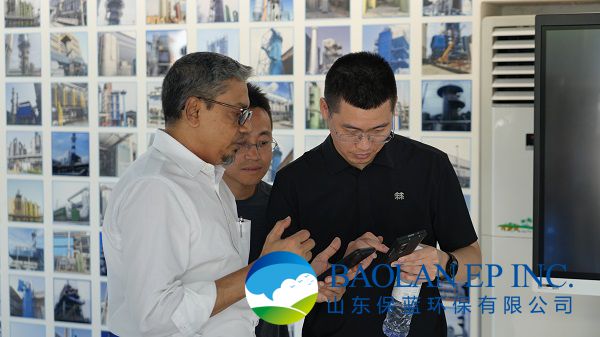 Bangladeshi customer visited Baolan EP Inc.